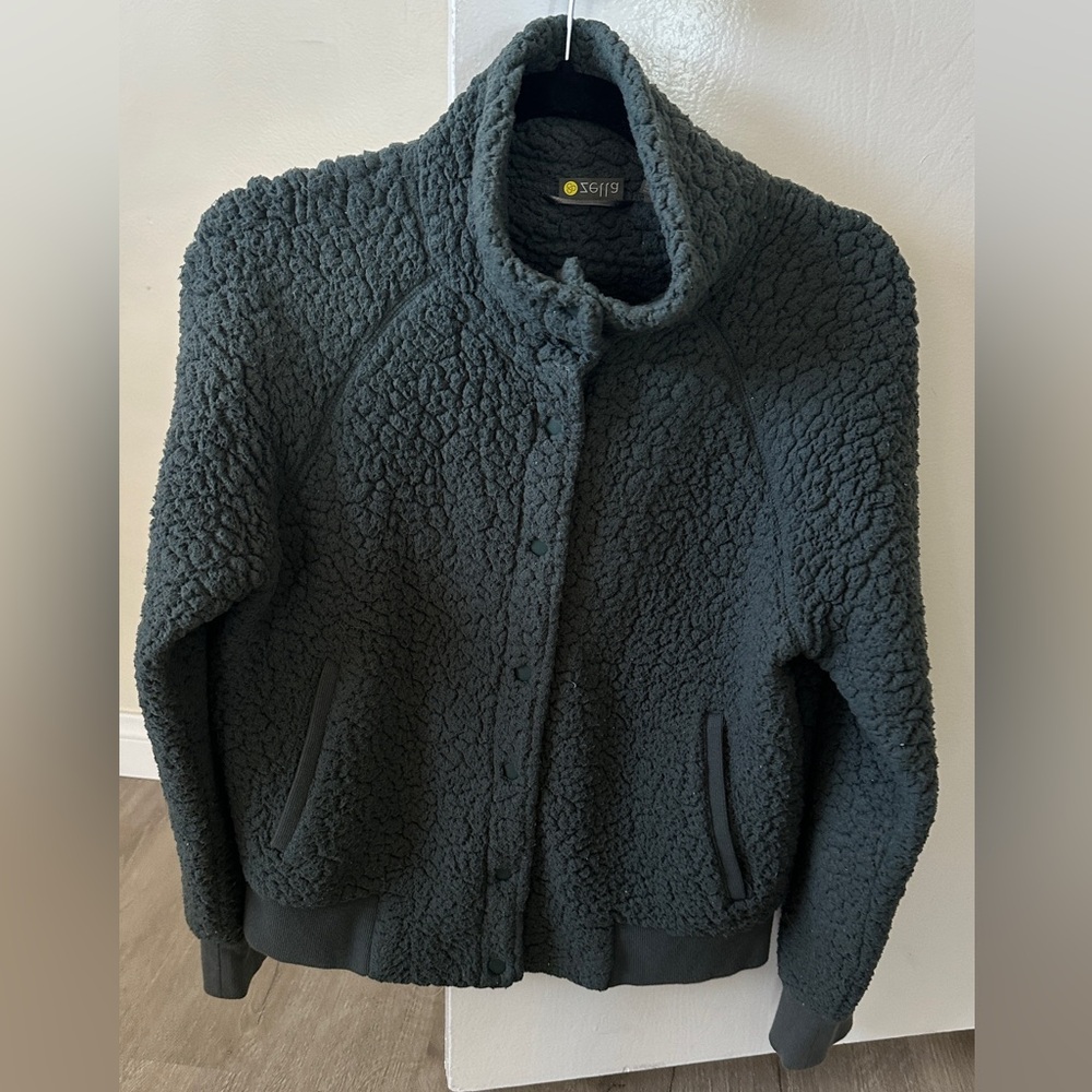 Zella Sherpa Bomber Jacket